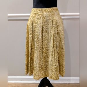 Talbots Floral Flowy Boho Skirt